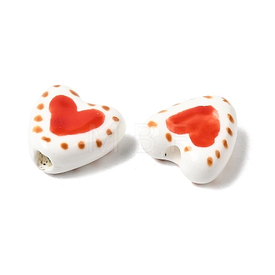 Handmade Porcelain Beads PORC-B007-02D-1