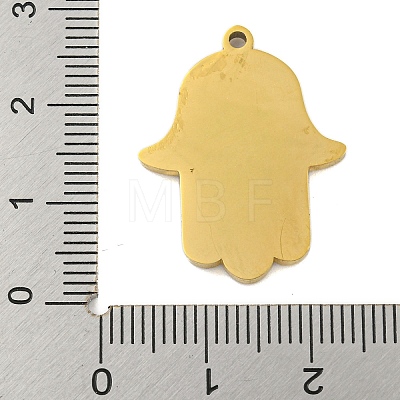 Ion Plating(IP) 304 Stainless Steel Rhinestone Pendants STAS-U007-11A-G-1