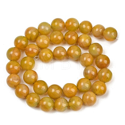 Handmade Lampwork Beads Strand LAMP-B056-10mm-04-1