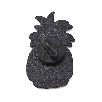 Pineapple Skull Enamel Pins JEWB-C048-02B-EB-1