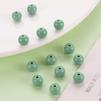 Opaque Acrylic Beads MACR-S370-C8mm-26-1