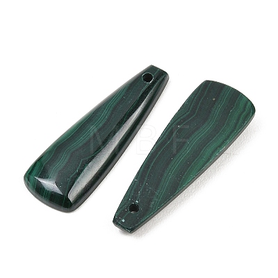 Natural Malachite Pendants G-B187-01A-03-1
