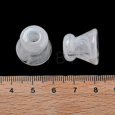 Two Tone Acrylic Beads OACR-S042-04A-1