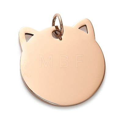 201 Stainless Steel Stamping Blank Tag Pendants LS-STAS-H438-03RG-1-1
