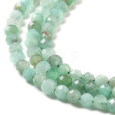 Natural Emerald Beads Strands G-A026-A01-3mm-1