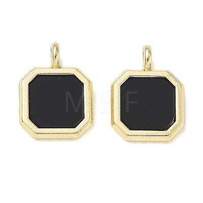 Alloy Acrylic Pendants AL-CBA4262-03G-02-1