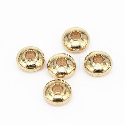 Brass Spacer Beads KK-F713-02C-1