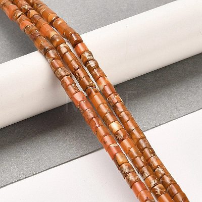 Synthetic Regalite/Imperial Jasper/Sea Sediment Jasper Beads Strands G-F765-E04-01-1