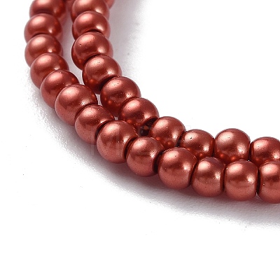Glass Pearl Beads Strands HY-3D-B79-1
