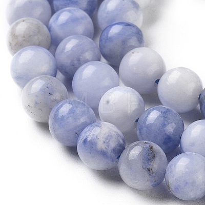 Natural Sodalite beads Strands G-F665-01-6mm-1