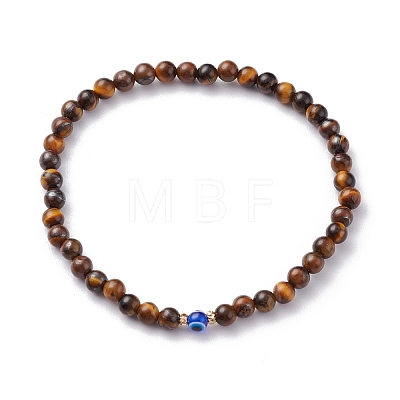 Natural Mixed Gemstone Beaded Bracelets BJEW-JB06473-1