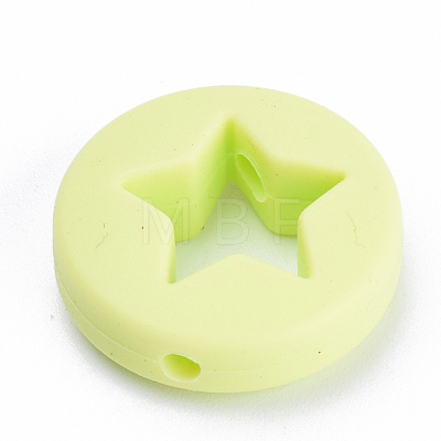Food Grade Eco-Friendly Silicone Focal Beads SIL-T040-11-1