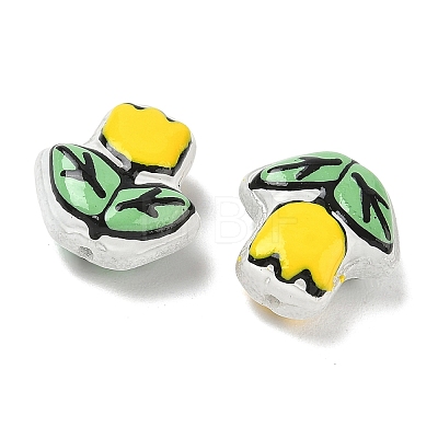 Transparent Glass Enamel Beads LAMP-C023-01C-1