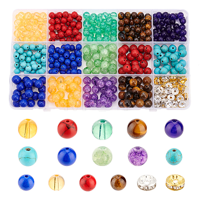 DIY Beads Jewelry Making Finding Kit DIY-AR0003-09-1