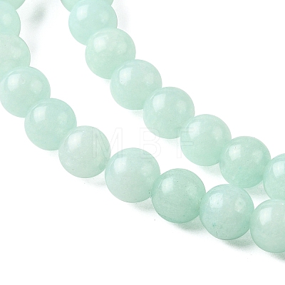 Natural Malaysia Jade Beads Strands G-A146-4mm-B06-01-1