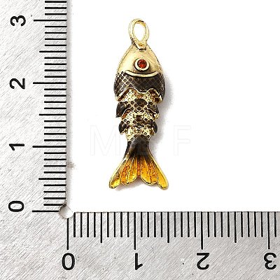 Rack Plating Brass Pendants KK-A268-05G-A02-1