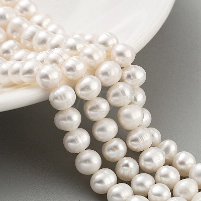 Natural Cultured Freshwater Pearl Beads Strands PEAR-C003-18C-1