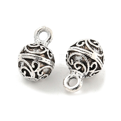 Tibetan Style Alloy Charms FIND-M011-02AS-1