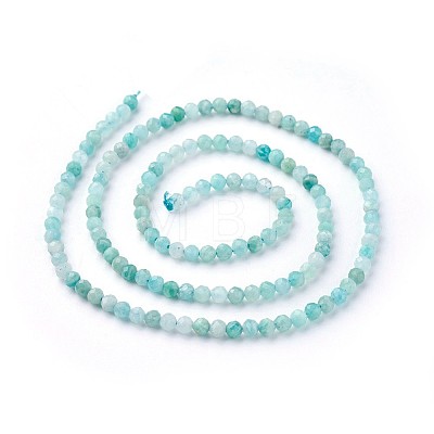 Natural Amazonite Beads Strands G-F619-26-3mm-1