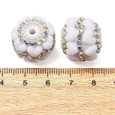 Rwsin & Acrylic & ABS Imitation Pearl Beads RE-CBA1913-03H-1
