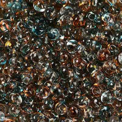 6/0 Spray Paint Glass Seed Beads SEED-H003-11G-1