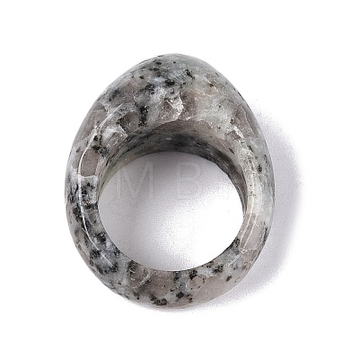 Natural Sesame Jasper Finger Rings for Unisex G-Q601-19C-1