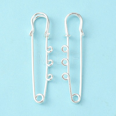 Iron Brooch Findings X-KK-Q491-S-1