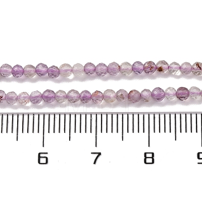 Natural Purple Lodolite Quartz Beads Strands G-A235-A01-01-1