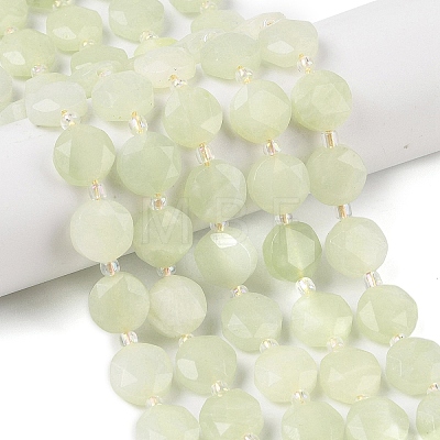 Natural New Jade Beads Strands G-N342-78A-1