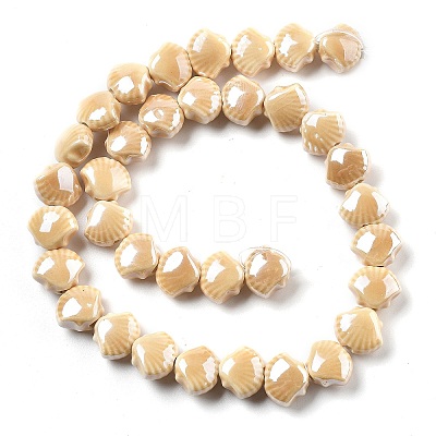 Handmade Porcelain Beads PORC-Q002-01G-1