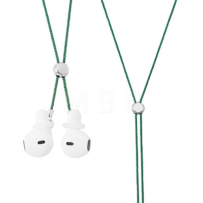 2Pcs Polyester Earphone Cord Straps HJEW-TAC0166-1