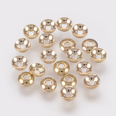 Brass Bead Caps LS-X-KK-T014-122G-1