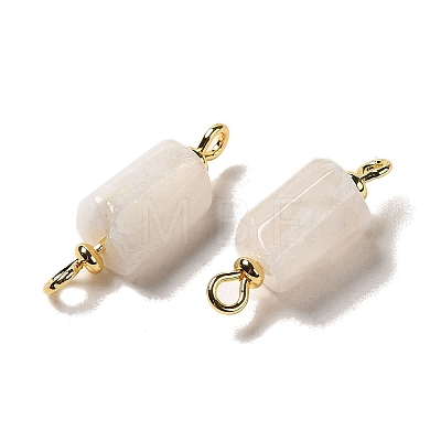 Natural Quartz Crystal Connector Charms FIND-C046-10C-G-1