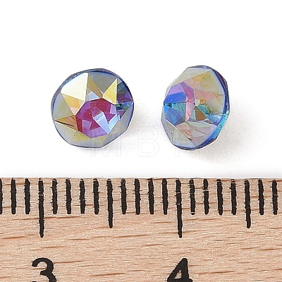 Glass Rhinestone Cabochons RGLA-L029-09A-BBLA-1