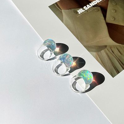 Resin Finger Rings FS-WGCFED9-01-1