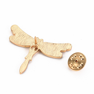 Alloy Enamel Brooches JEWB-S011-070-NR-1