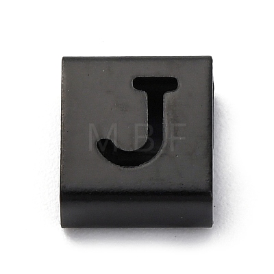 Ion Plating(IP) 304 Stainless Steel Square Slide Charms STAS-L132-11J-B-1