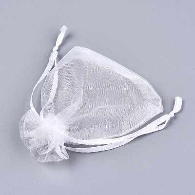 Organza Gift Bags with Drawstring OP-R016-9x12cm-04-1