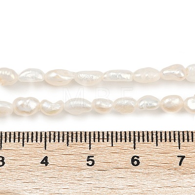 Natural Cultured Freshwater Pearl Beads Strands PEAR-P064-20F-02A-1