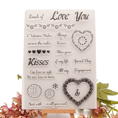 Valentine's Day Love Silicone Stamps PW-WG8ABC7-01-1