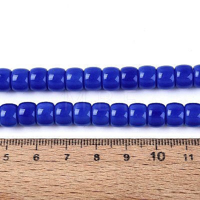 Opaque Glass Beads Strands GLAA-NH0002-B11-1