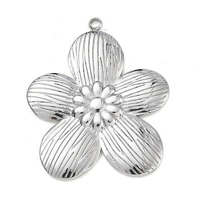 304 Stainless Steel Pendants STAS-F342-05B-P-1