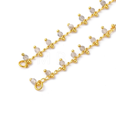 Brass Cable Chain Necklace Making KK-K337-12G-04-1