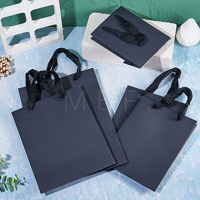 10Pcs 5 Sizes Kraft Paper Gift Shopping Bags Set ABAG-TA0002-23D-1
