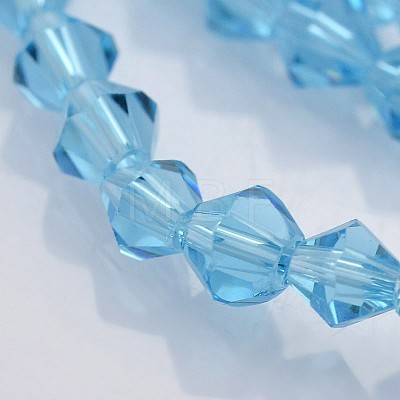 Bicone Glass Beads Strands X-EGLA-P016-4mm-02-1