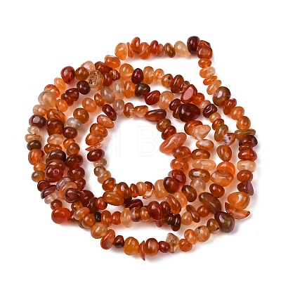 Natural Red Agate Beads Strands G-L655-A01-01B-1