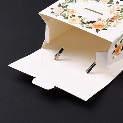 Rectangle Paper Gift Boxes with Handle Rope CON-B010-03B-1