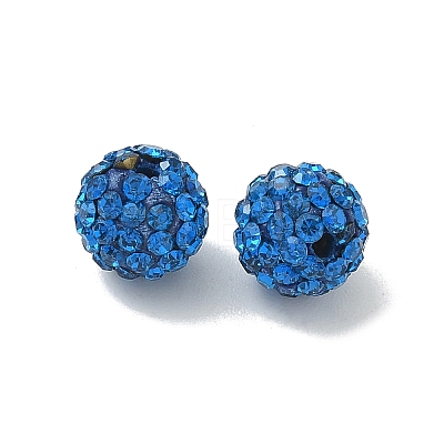 Pave Disco Ball Beads LS-RB-H258-10MM-243-1