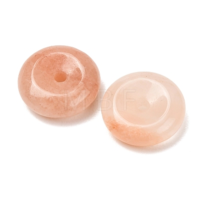 Natural Pink Aventurine Peace Donut Pendants GG-CBA04F4-02C-1