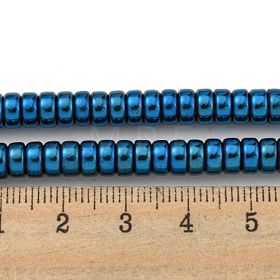 Electroplated Synthetic Non-magnetic Hematite Beads Strands G-K361-A03-03-1